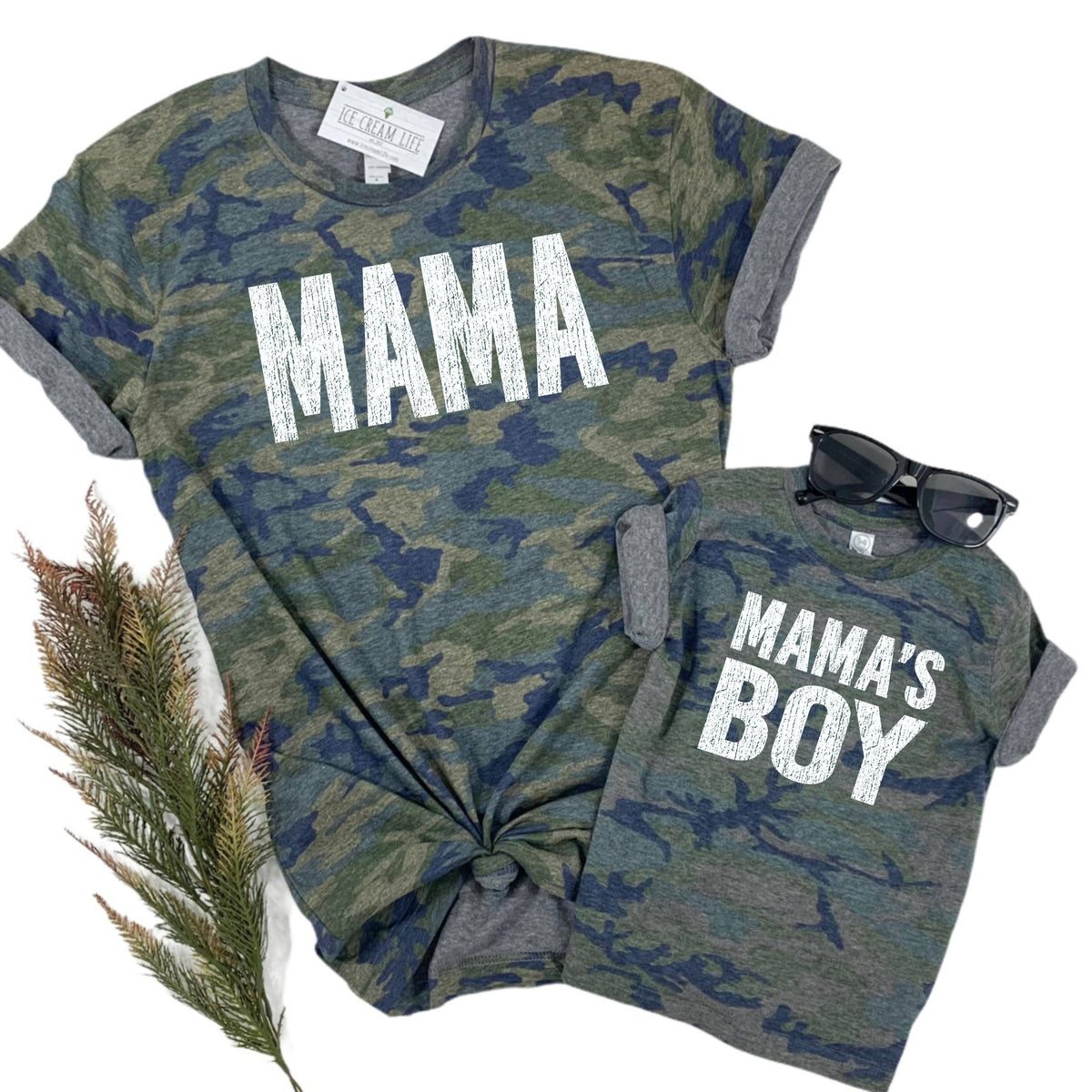 Wild Mama Camo Tee