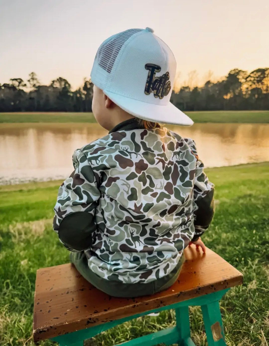 Sir Hunts A Lot Camo Kids 2-Piece Set
