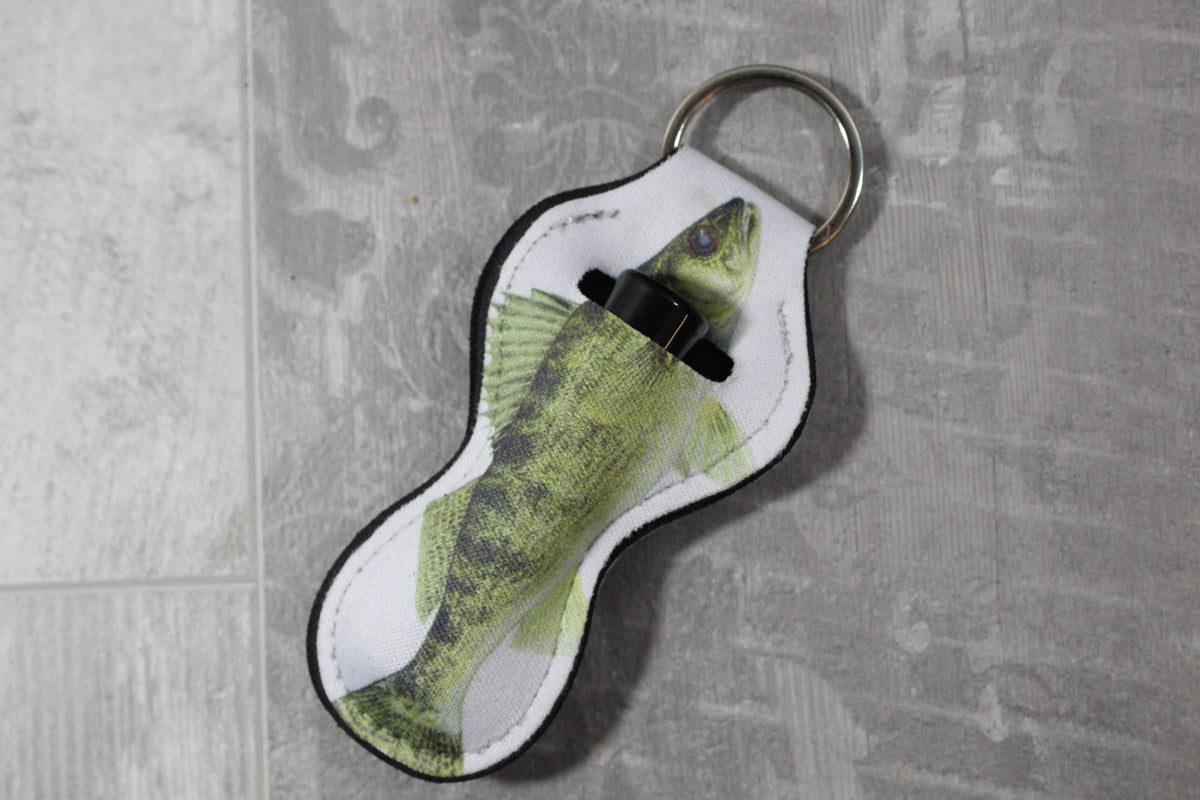 Adventure Chapstick Holder Keychain