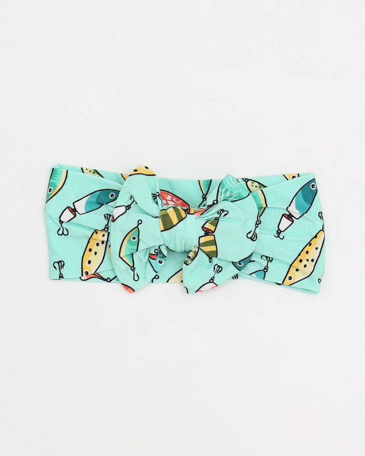 Fishing Baits Bamboo Bow Headband