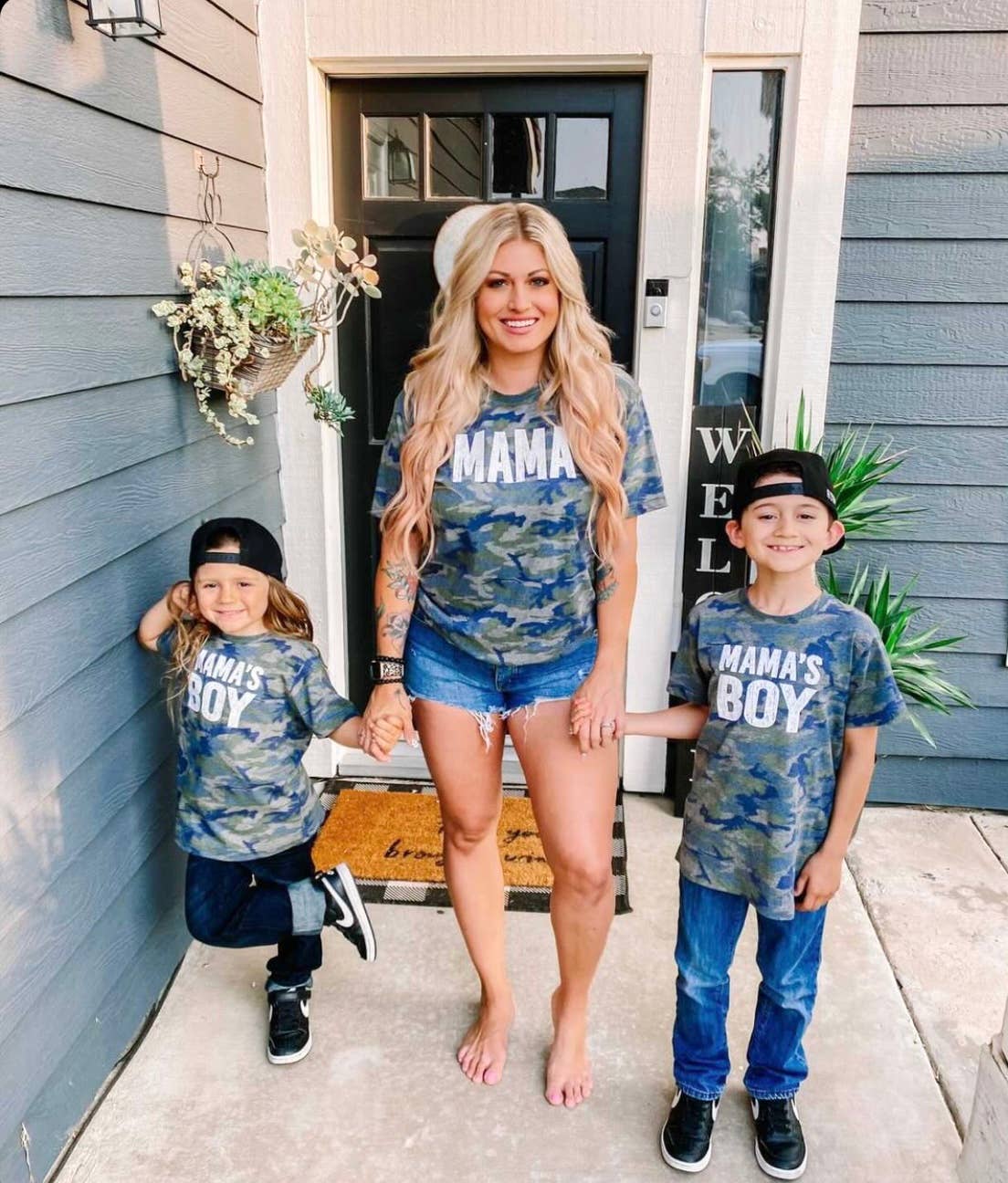 Wild Mama Camo Tee