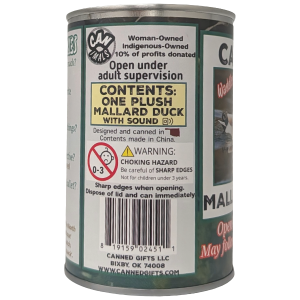 Canned Duck