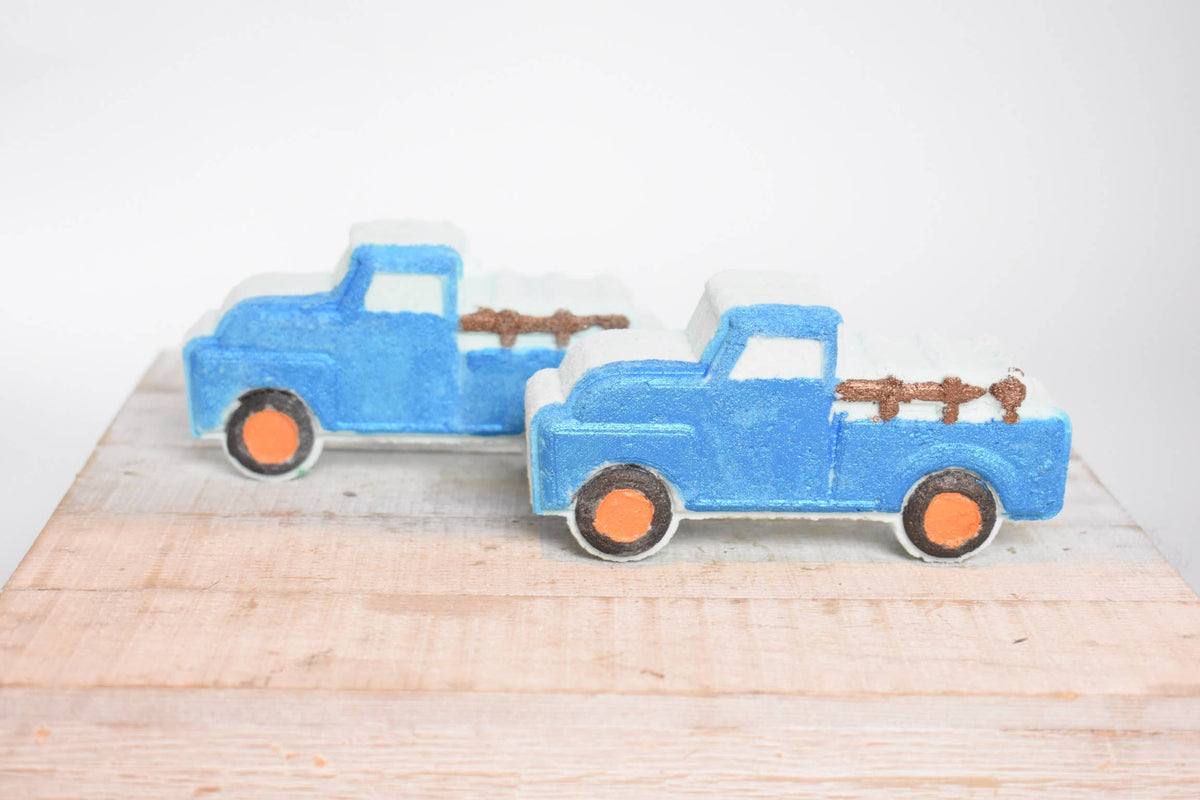 Truck Bath Bomb with coin surprise inside