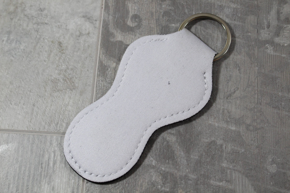 Adventure Chapstick Holder Keychain- Fishing