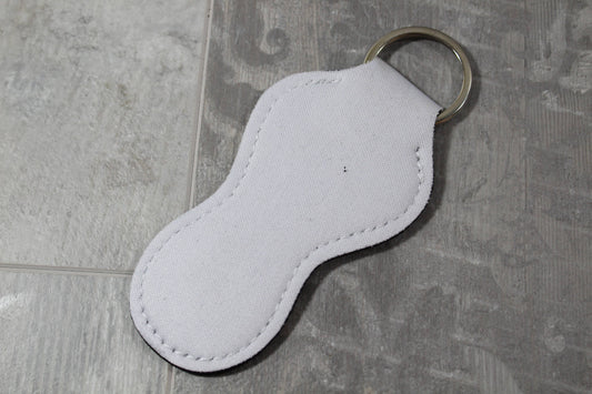 Adventure Chapstick Holder Keychain- Fishing