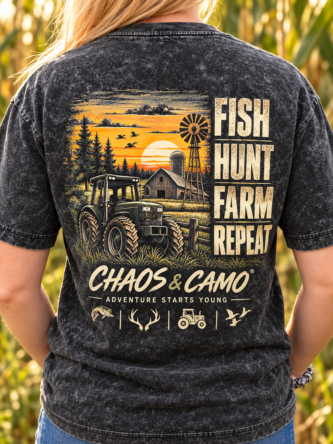 Chaos & Camo Tee