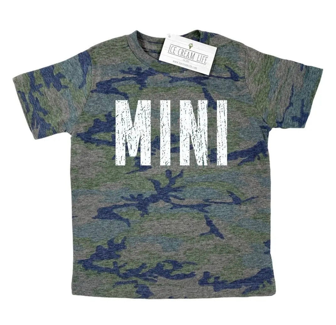 CAMO SHIRTS, KIDS CAMOUFLAGE SHIRTS, MAMA MINI MATCH
