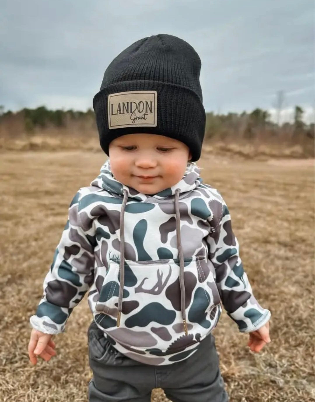 Camo Kids Winter Sweatshirt